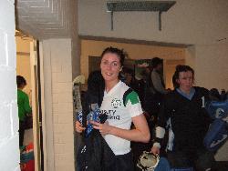 Hamburg 2007 - European Indoor Championships - Hayley and Katy